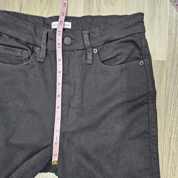 Good American Womens Black Straight Leg Jeans Size 6/28 - Picture 7 of 14